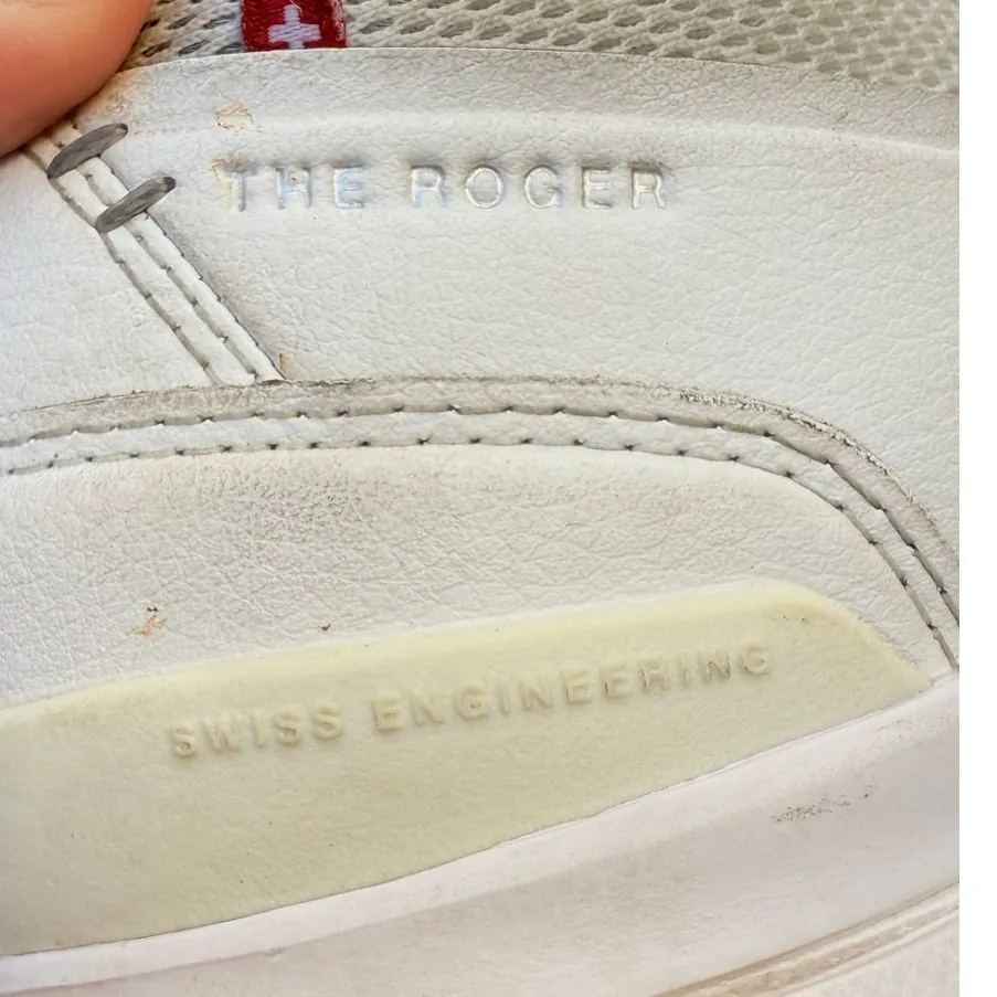 On Womens Running On Cloud The Roger Advantage Sneakers White‎ SZ 9.5M White - Image 10