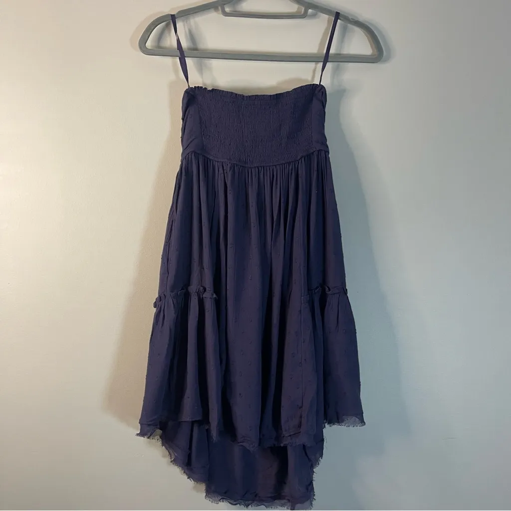 Free People Strapless Dress - Image 7