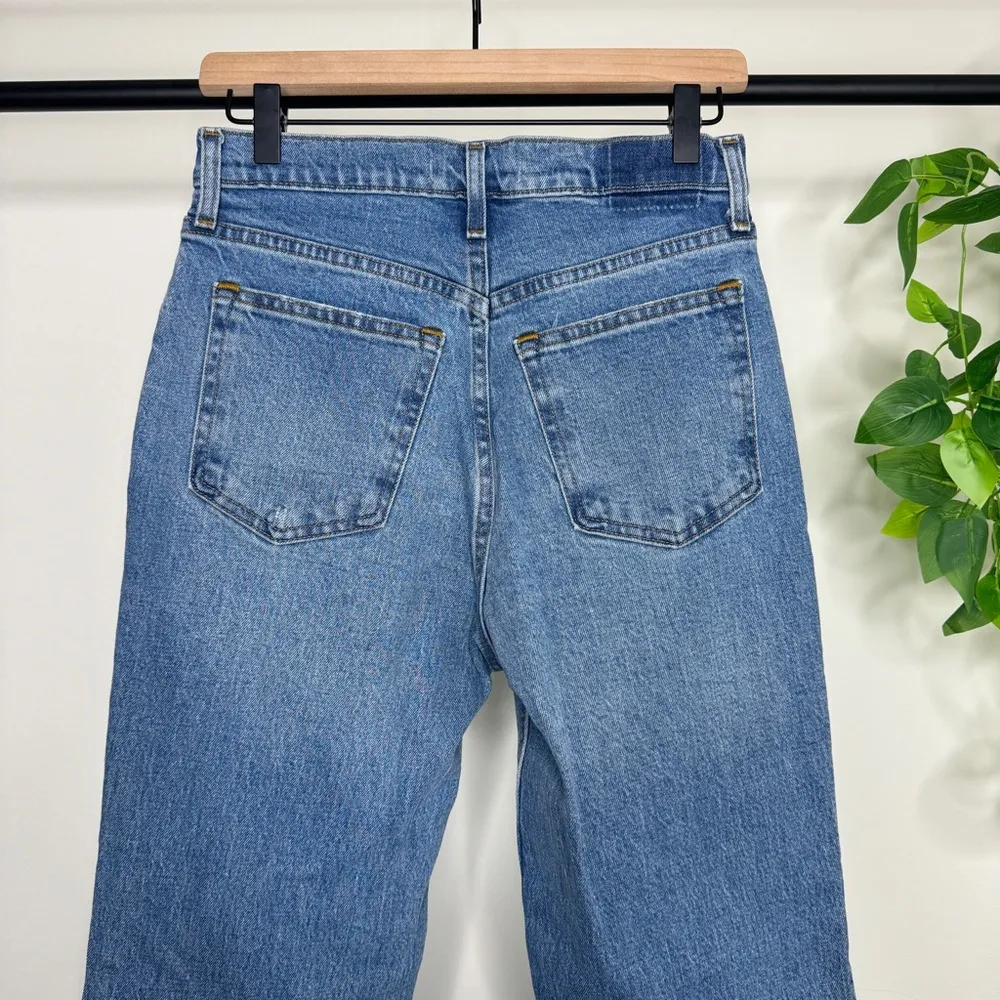 Abercrombie & Fitch The 90s Straight Ultra High Rise size 4S Short Inseam - Image 6