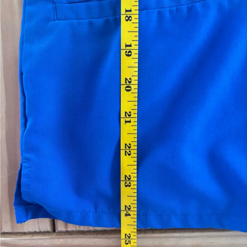 Figs Royal Blue Women's Short Sleeve Blue Top - Image 10