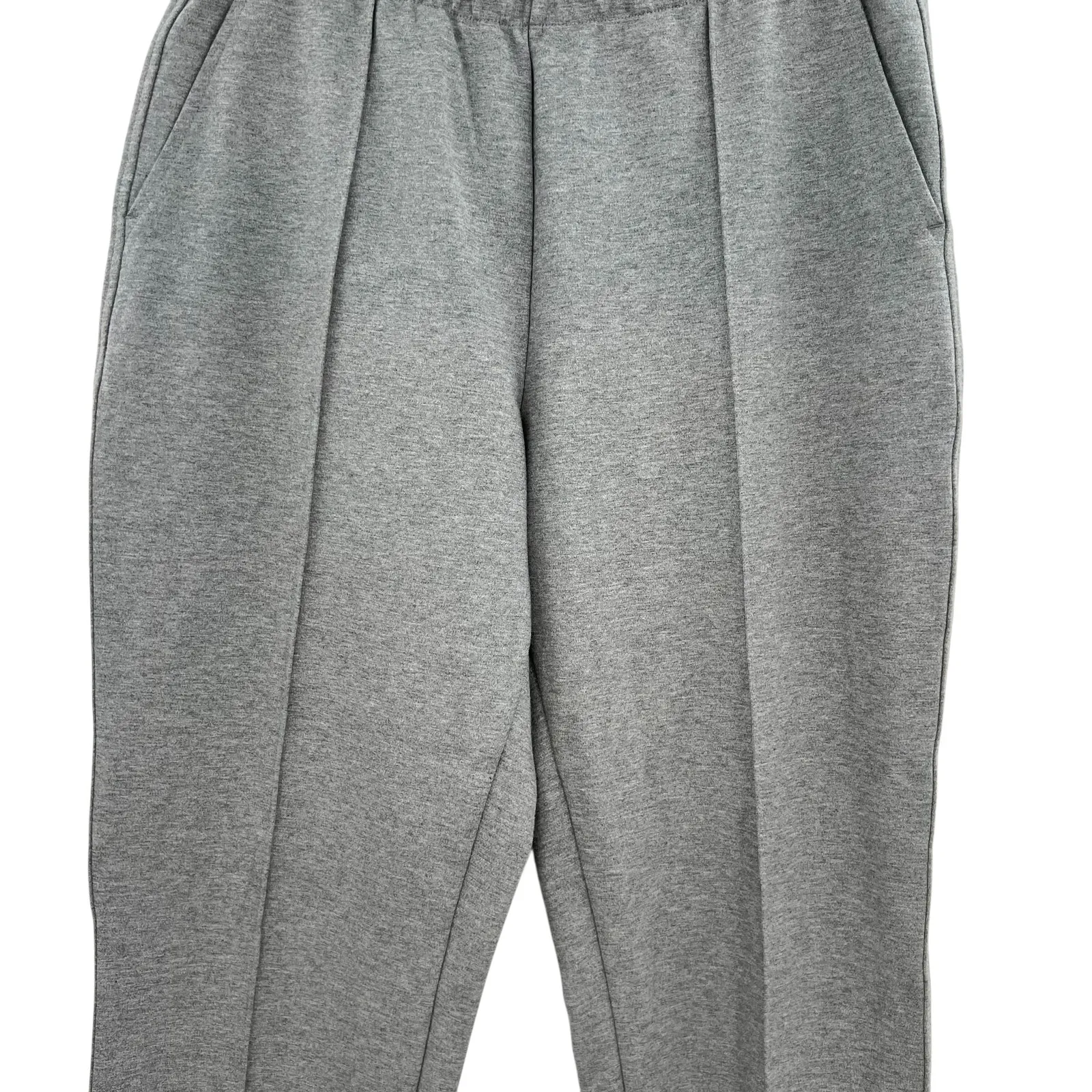 Everlane  The Dream Pant Cotton‎ Stretch Pull-On Mid Heather Gray Size Medium - Image 5