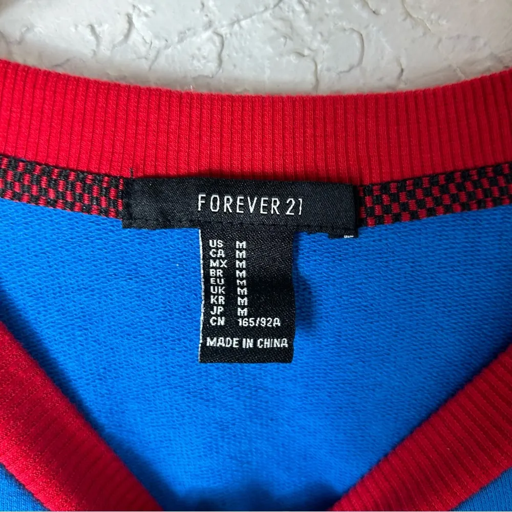 Forever 21 | Have A Nice Day Cropped Sweatshirt - Image 3