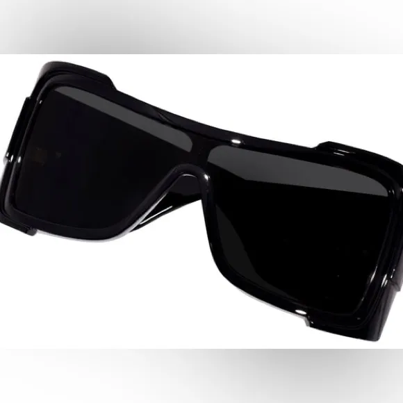 Versace  Black Shield Sunglasses - Image 2