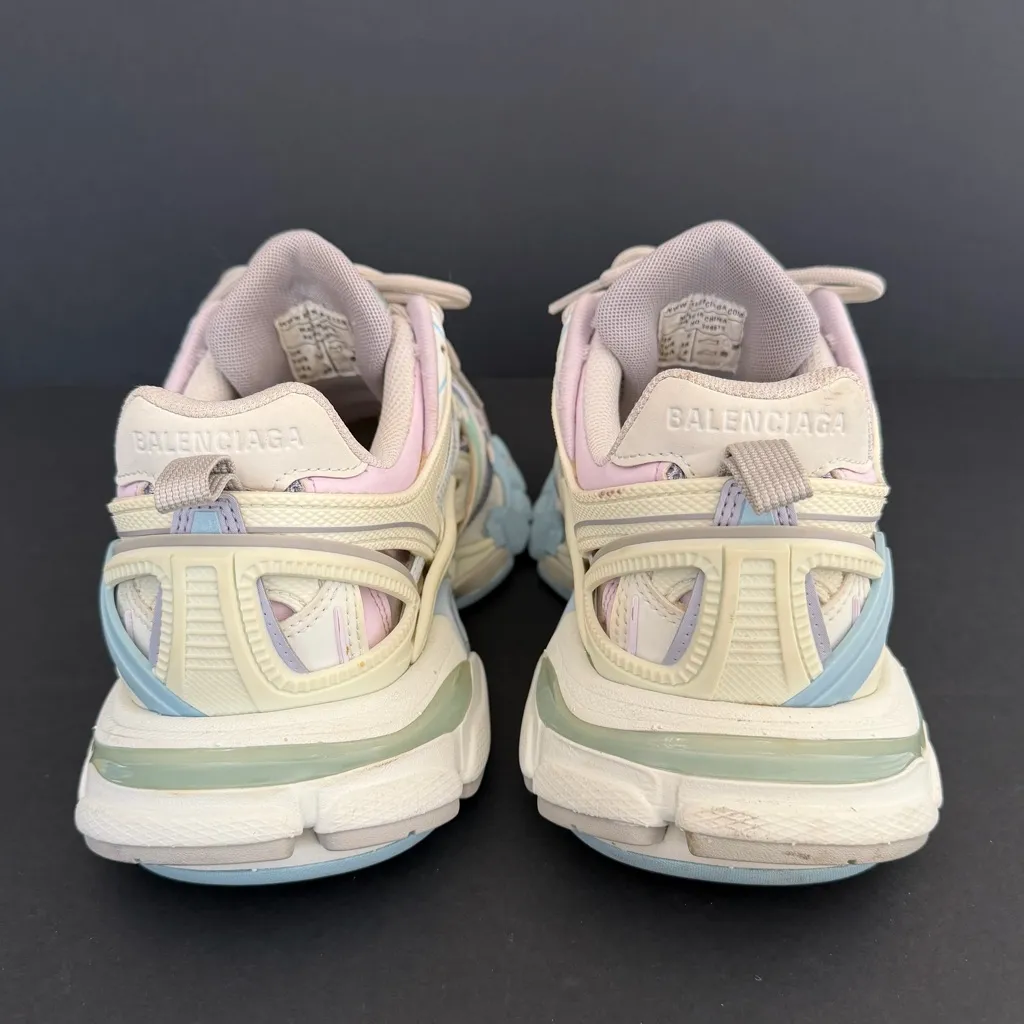 Balenciaga Track 2 Sneakers Multicolor Trainers Size 8 - Image 4