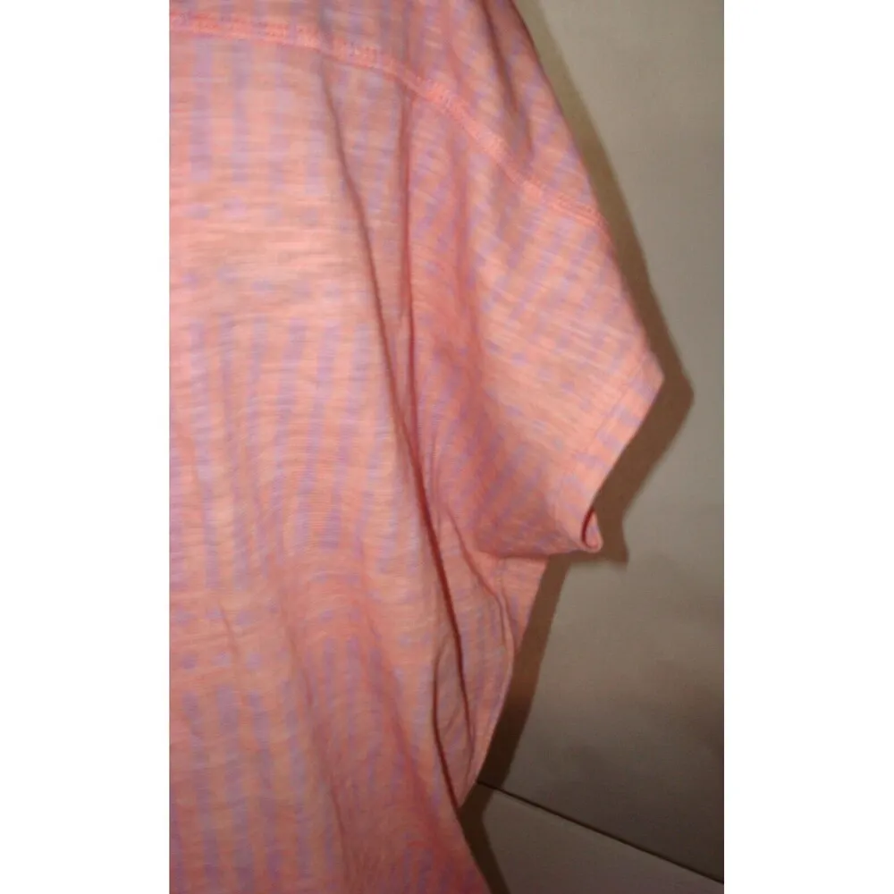 NWT Womens PrAna Yoga Pilates Climb Top New Epley S Orange Purple SS Organic - Image 5