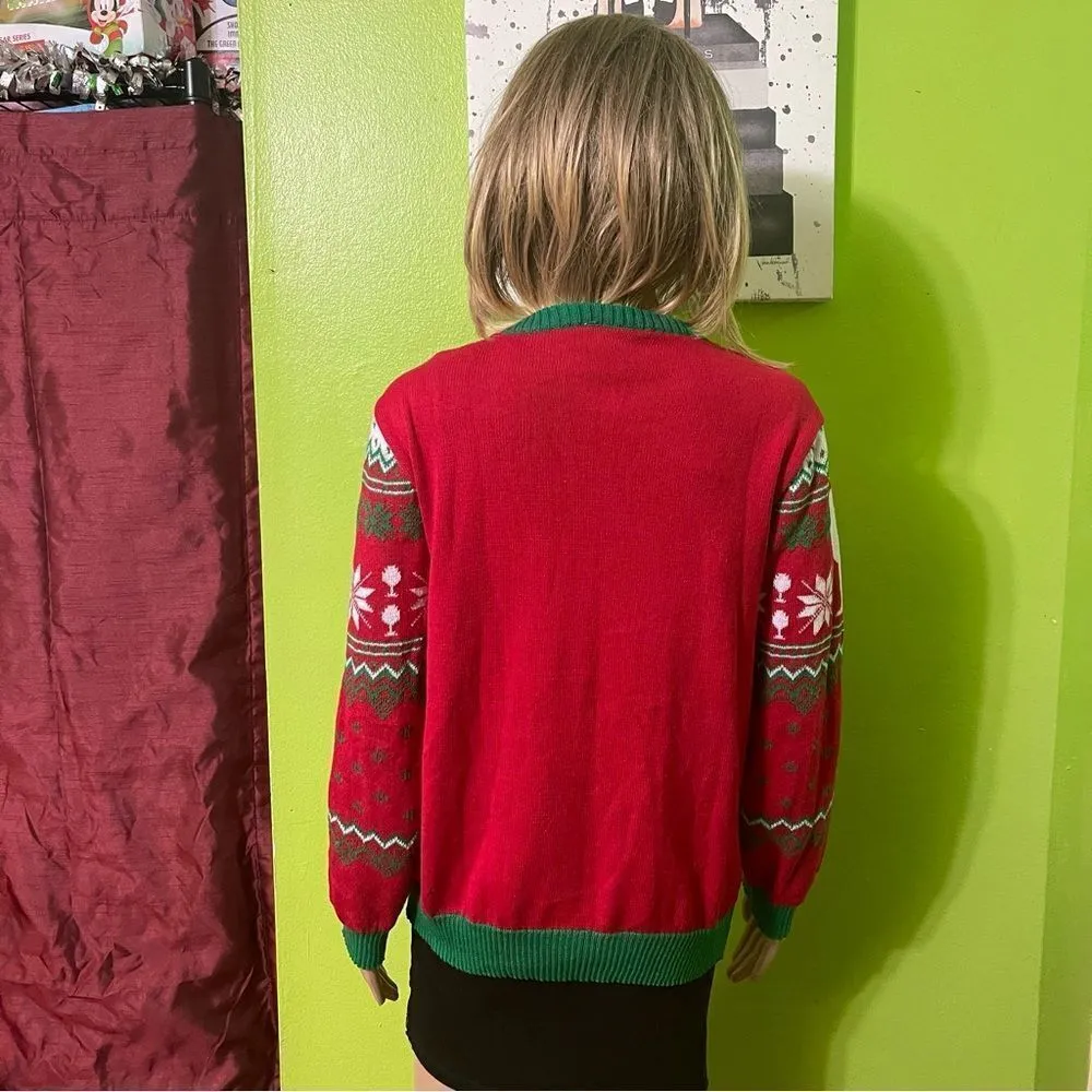 Christmas Sweater sequins L - Image 2
