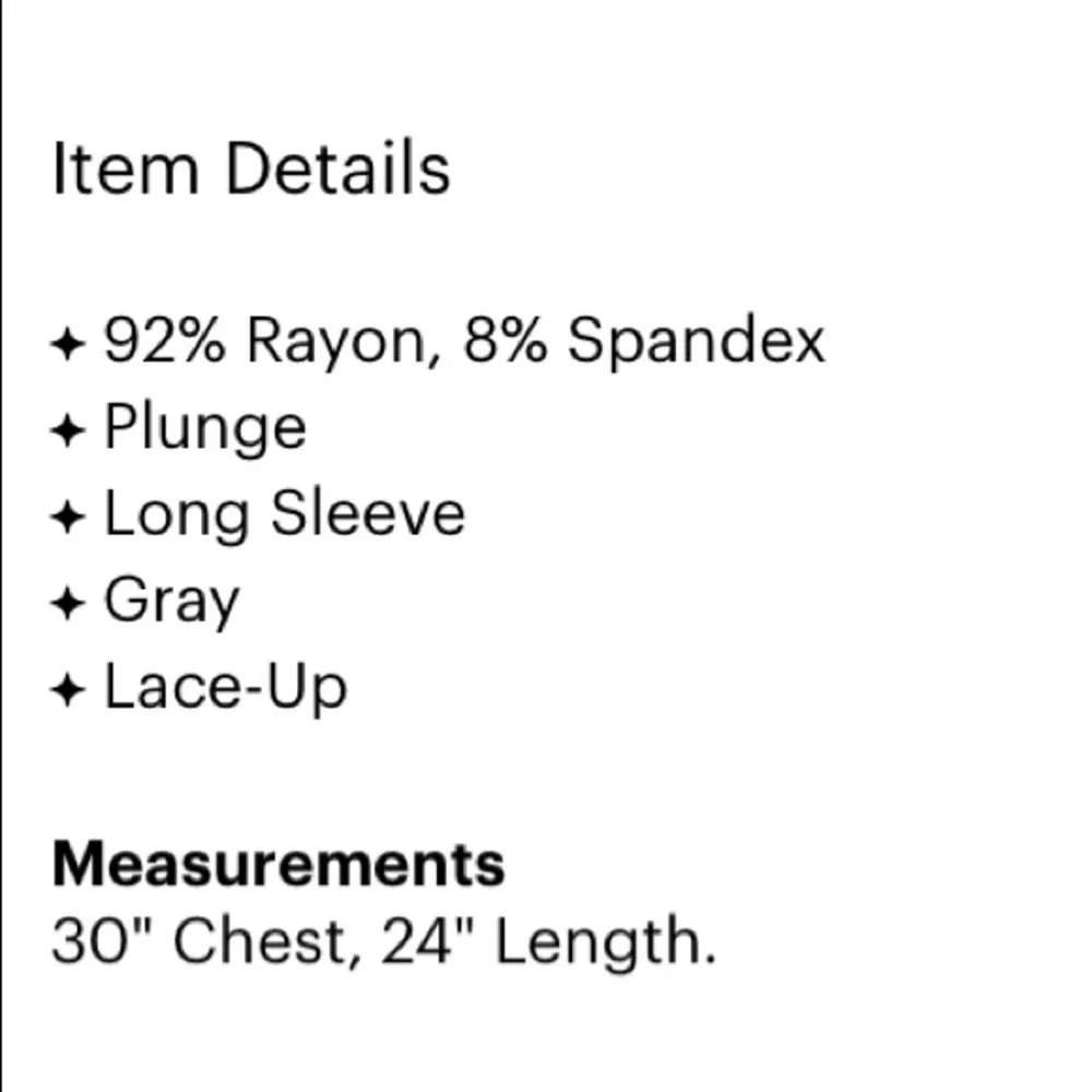 Leith Lace Up Front Long Sleeve Top Y2K - Image 11