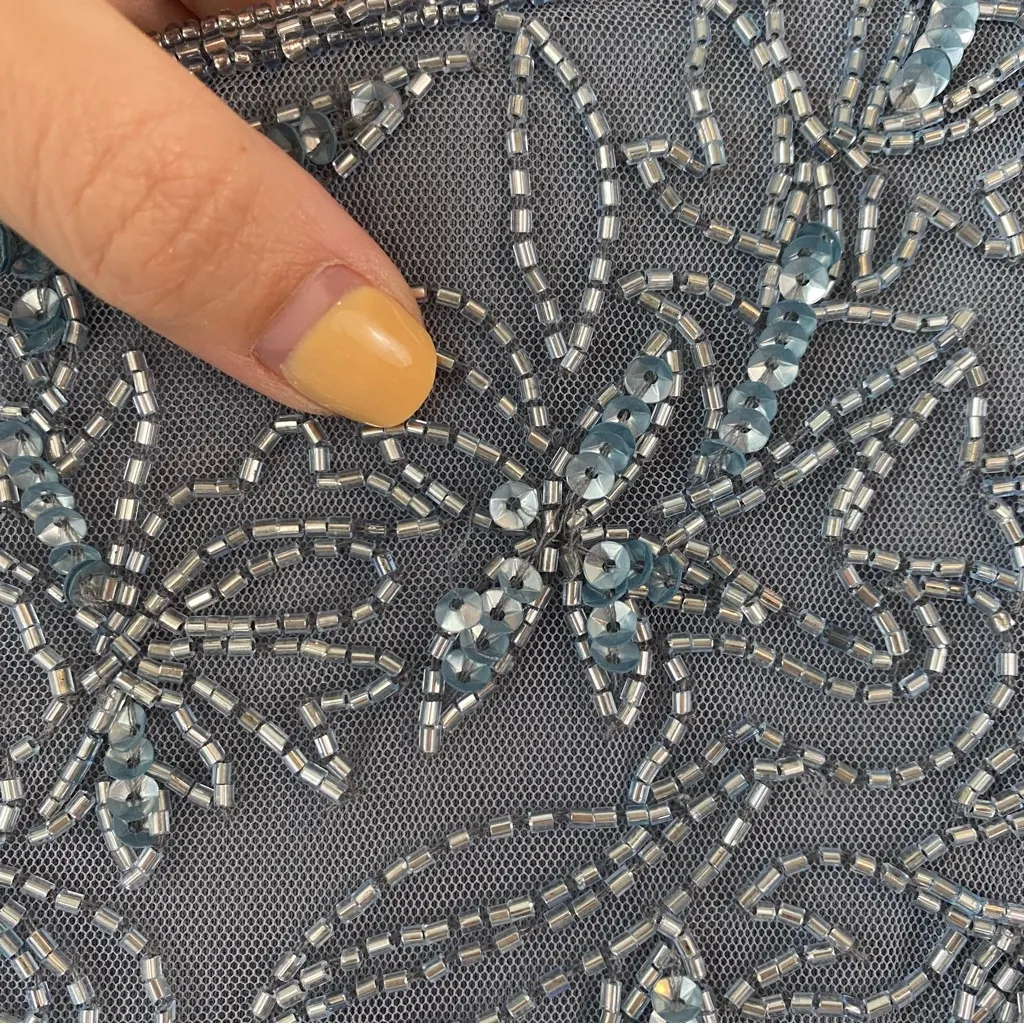 Pisarro Nights Beaded Peplum Bodice A - Image 11