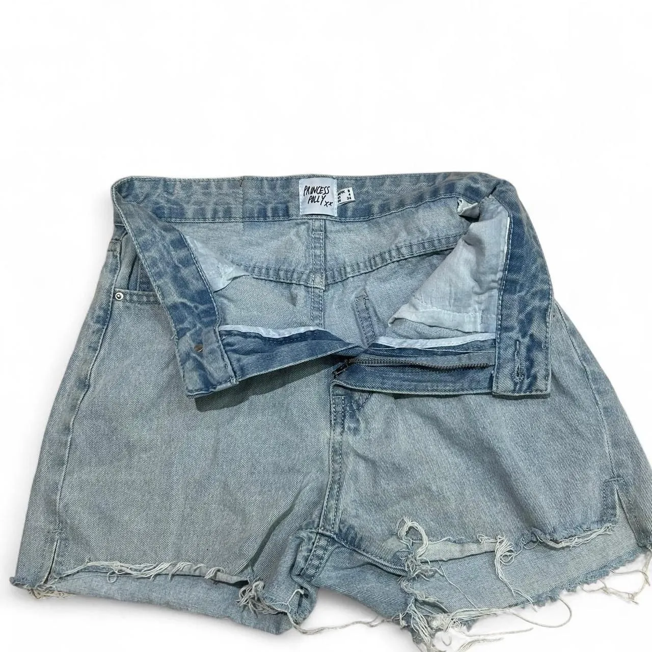 Princess Polly  Denim Shorts - Image 6