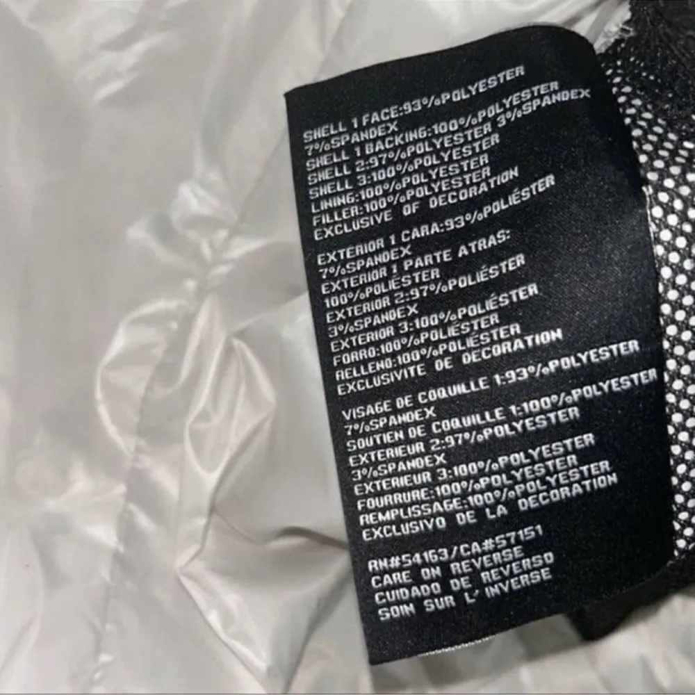 Guess White Lightweight Puffer Belted
Jacket(Size Small) - Image 8