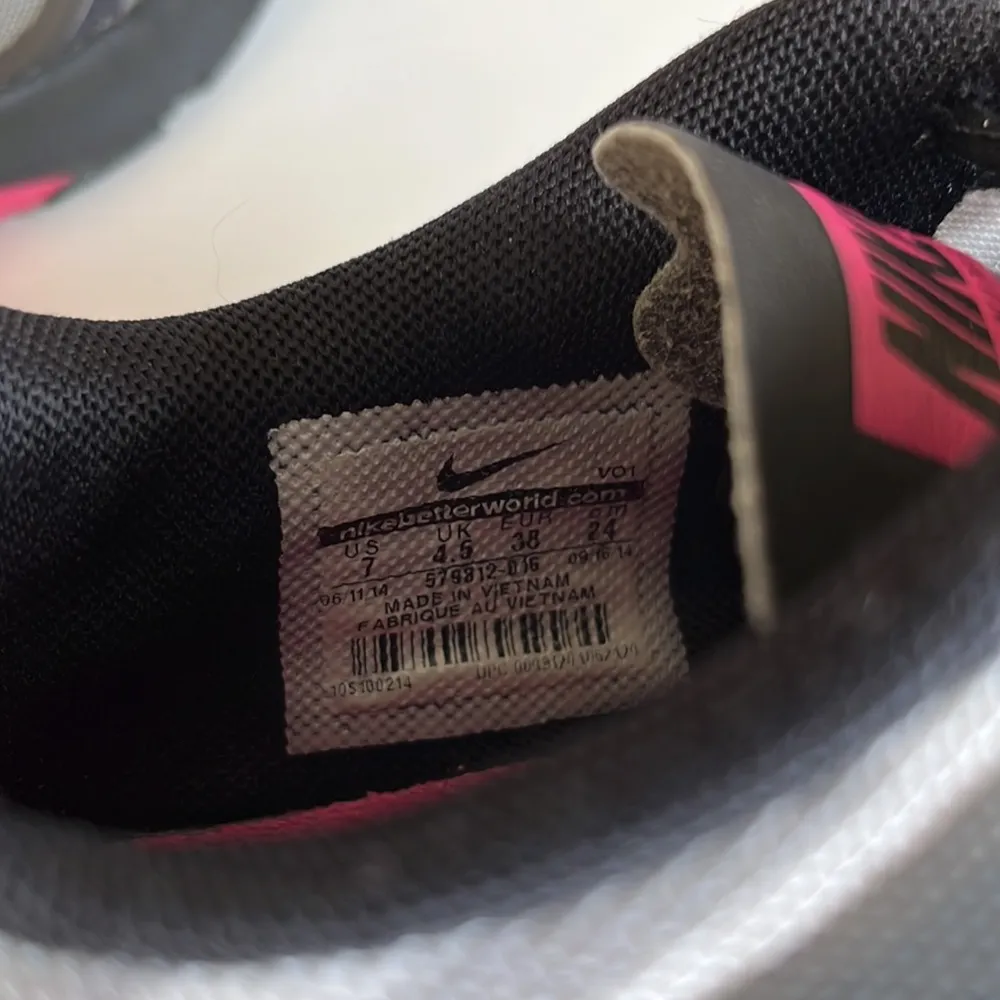 Nike Dual Fusion TR Pink Black Grey Size 7 - Image 6