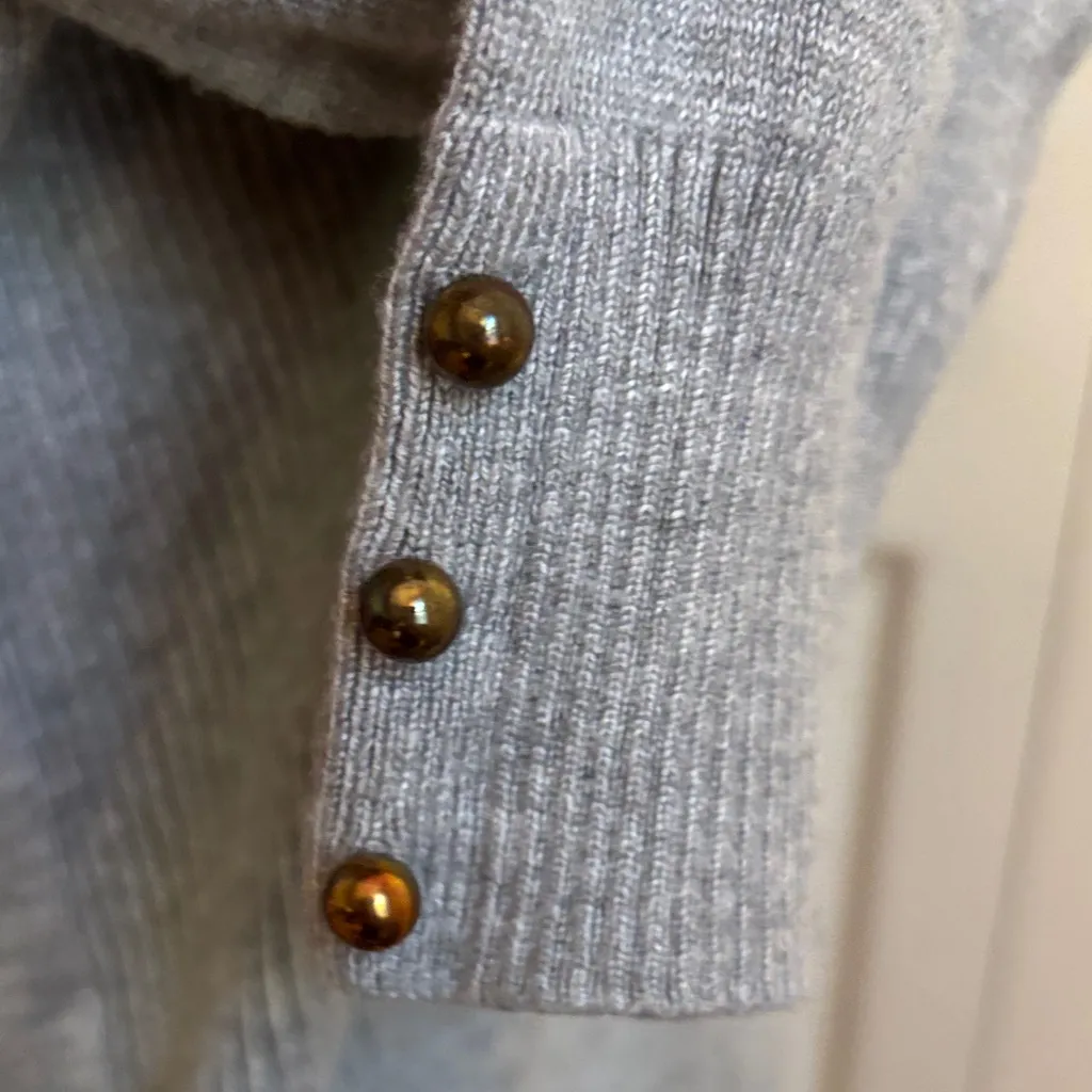 Joseph A Classic Light Gray Turtleneck Sweater – Size XL – Slimming Fit - Image 5