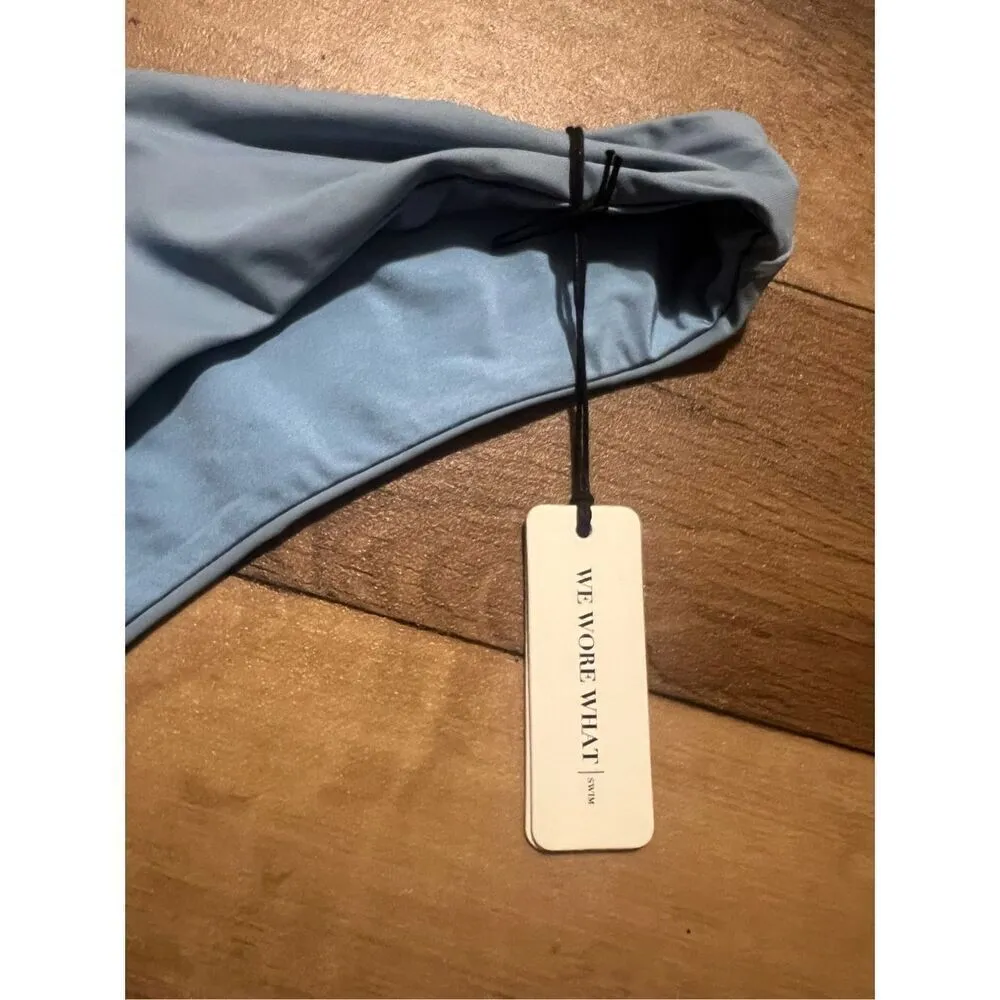 WeWoreWhat Delilah Dusk Blue Bikini Bottom Woman’s Size XL NEW MSRP $95 - Image 3
