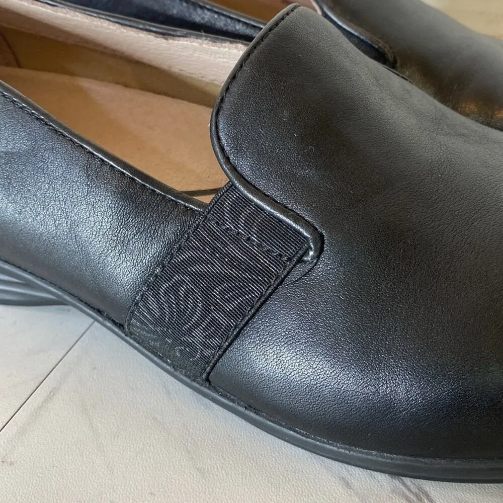 Dansko Black Nappa Leather Addy Slip On Comfort Shoes Size 42 / 12 - Image 3