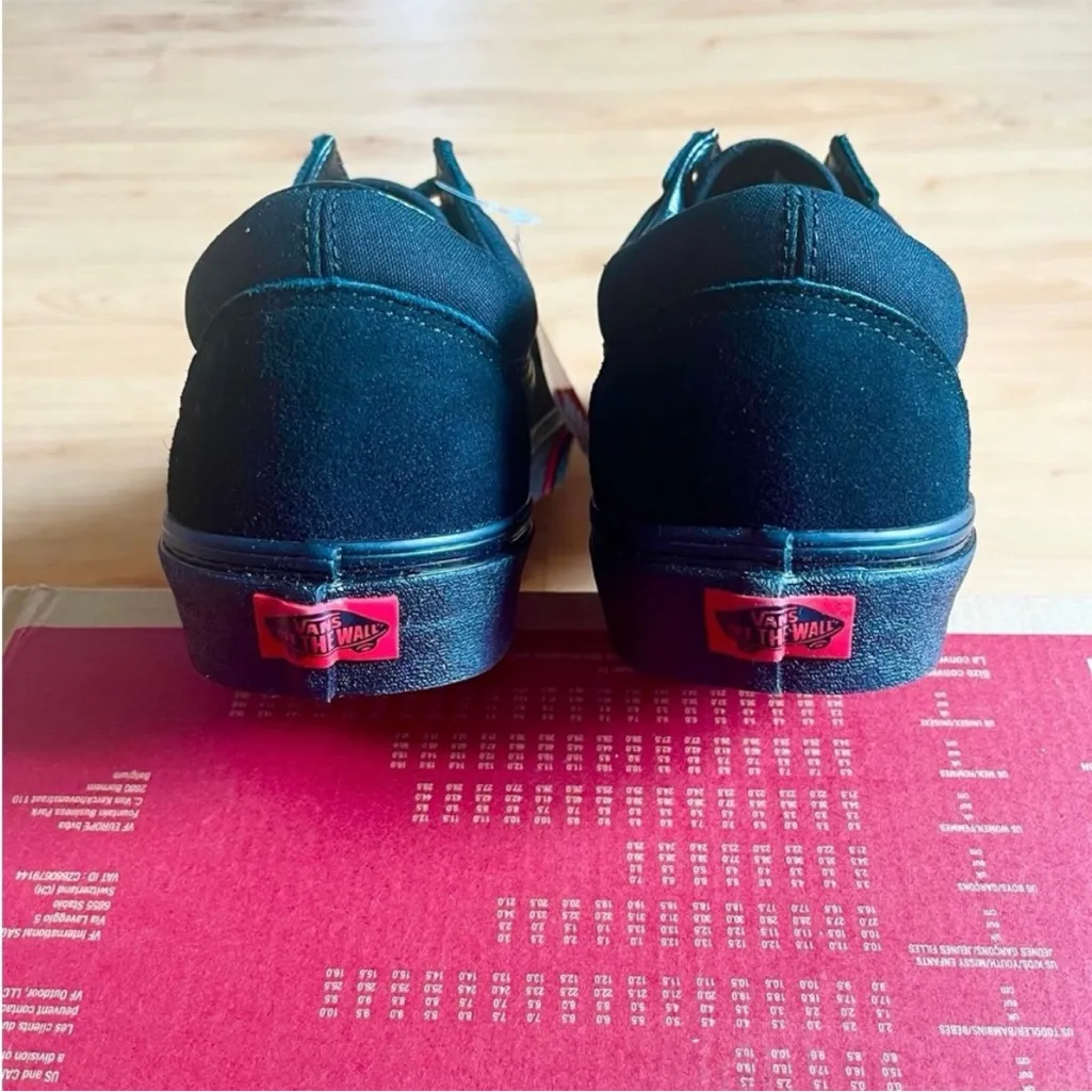 Vans Old Skool 'Flame Wall' Black Women 8.5 US Mens 7.0 US - Image 8