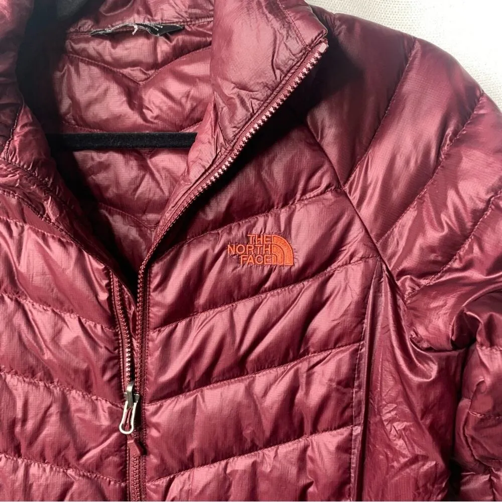 The North face flare down puffer‎ quilted lightweight jacket size small women’s - Image 2
