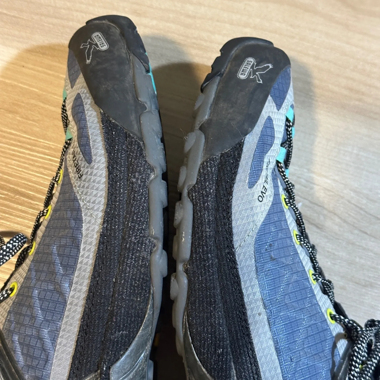 Salewa Firetail Evo Women Hiking Trail Running Shoes Blue Jeans Moon Size 11 - Image 10