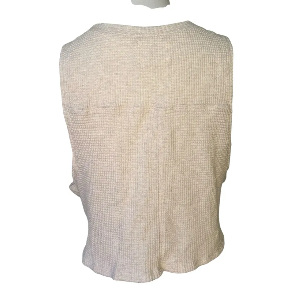 NWOT, OFFLINE By Aerie Wow Waffle Knit Chihuahua Tank Top, Sz M - Image 3