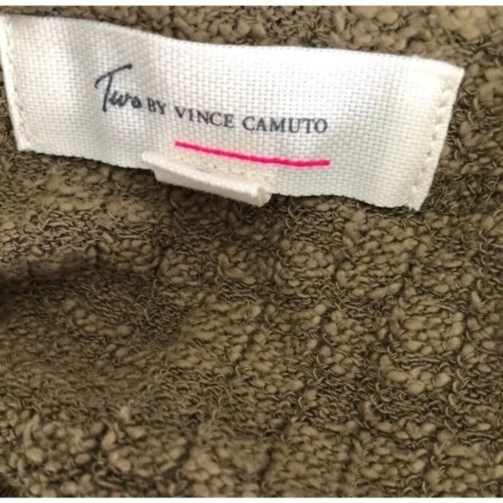 Two by Vince Camuto Long Sleeve Button Down Cardigan Brown Size M - Image 4