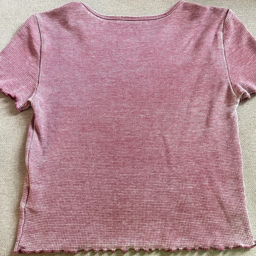 Cropped Maroon Top! - Image 3