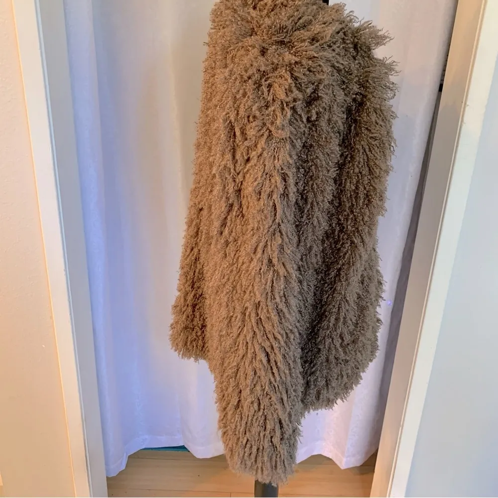 HONEYBUM SHEARLING JACKET Sz:M - Image 4