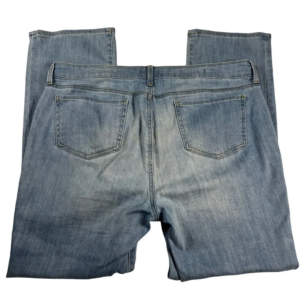 NYDJ Marilyn Straight Leg amid Rise Ankle Jeans Lift x Tuck Technology Size 16 - Image 9