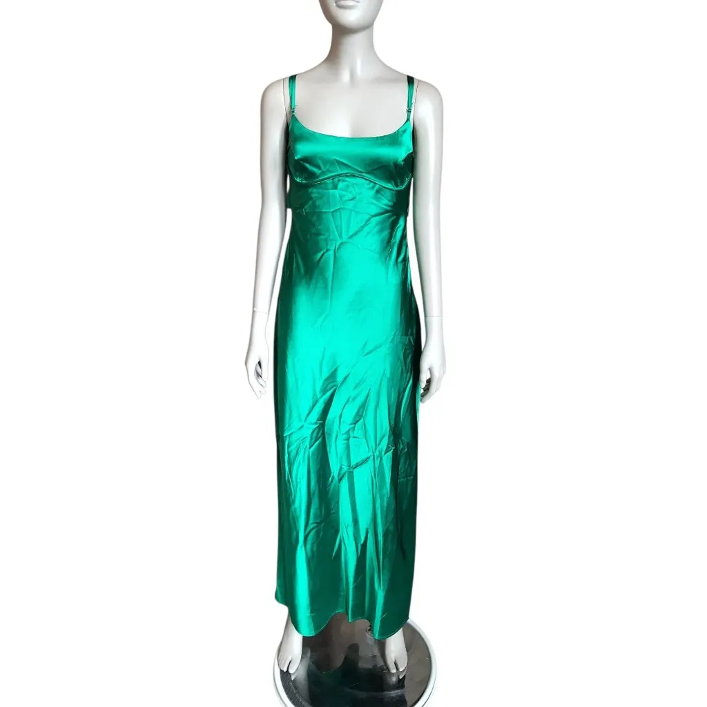 Thirty Thirty Green Maxi Dress Size M - Image 2