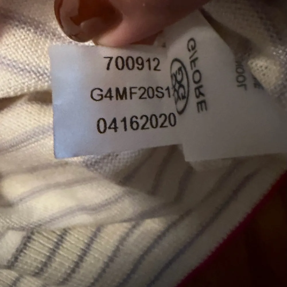 G/FORE Wool Crew Neck Striped Sweater - Image 4