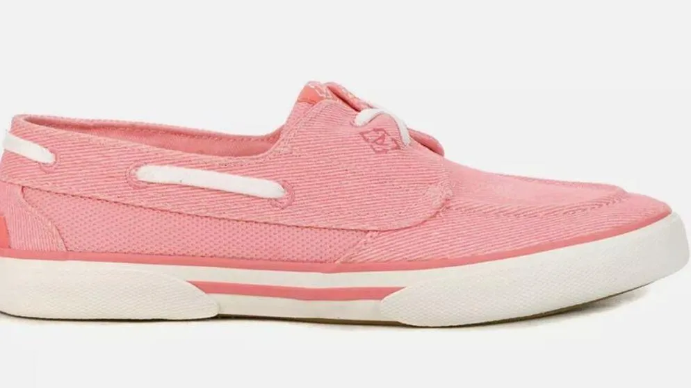 NEW Sperry Women's Pier Wave Flamingo Boat Sneakers STS88657 - Image 2