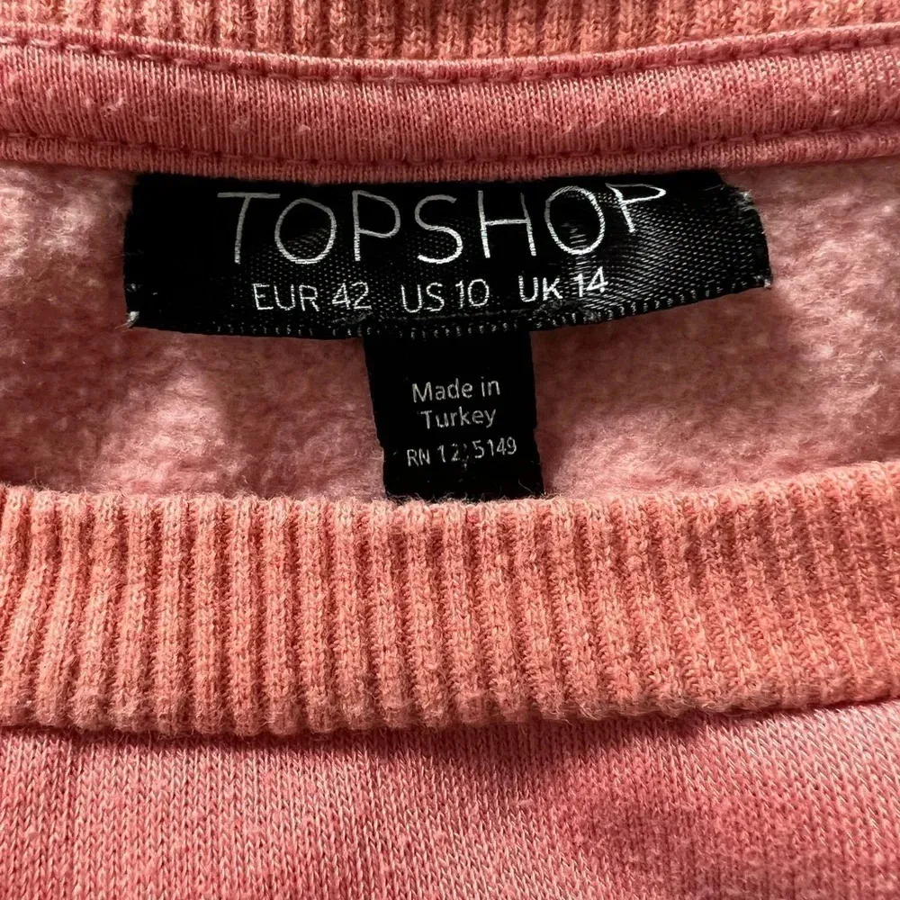 TOPSHOP woman’s crewneck pullover sweater size 10 - Image 9