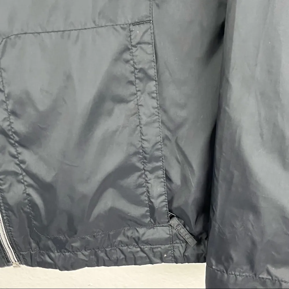 COLUMBIA Black Switchback Sportswear Shield Hoodie Windbreaker Jacket Medium - Image 10