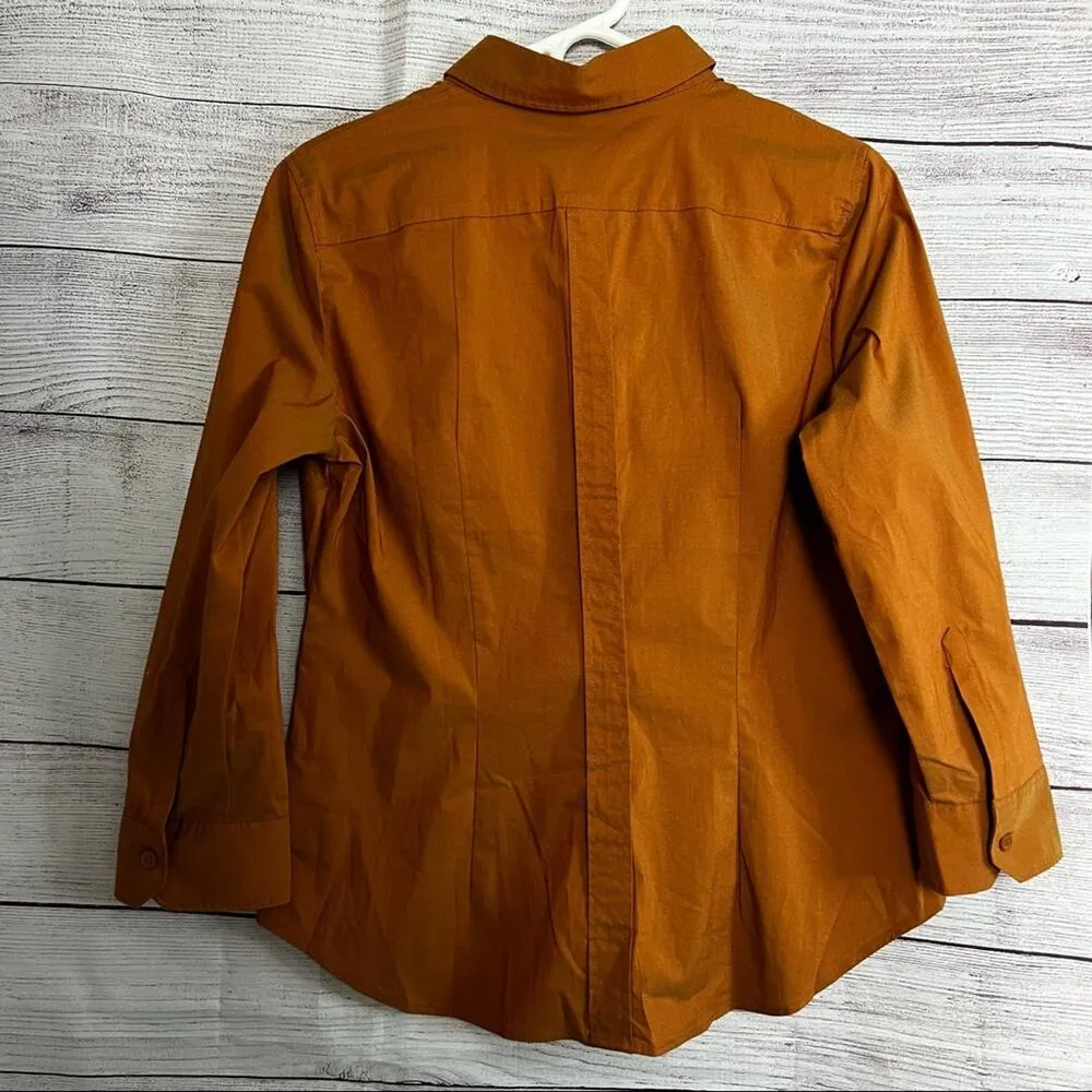 New York & Company Womens Professional Style Blouse Sz M Size M - Image 8