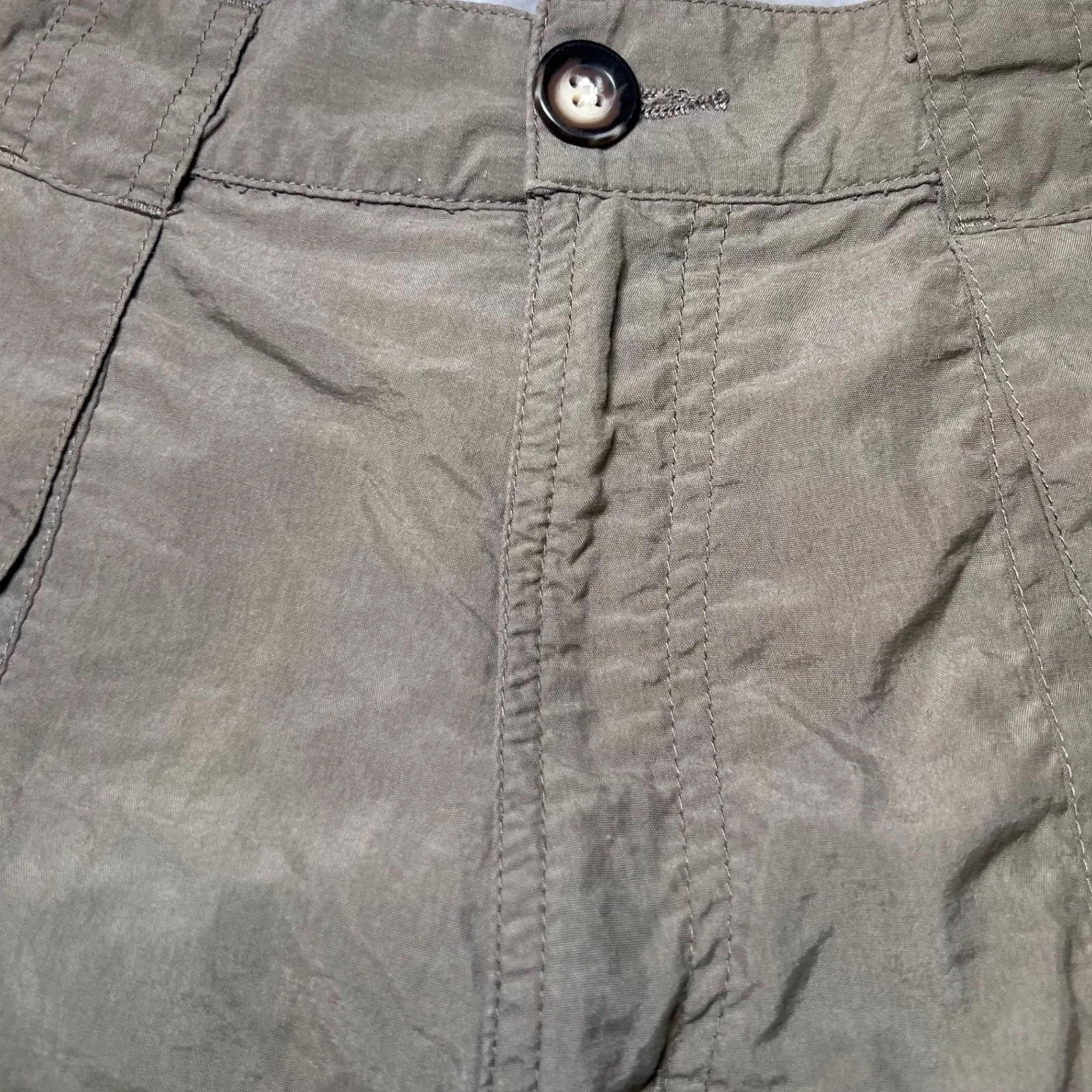 Alpine Design Hiking Shorts Womens Medium Khaki Nylon Outdoors Utility Quick Dry - Image 8