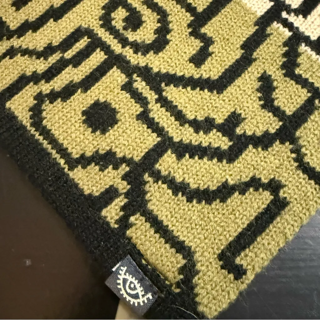 Billy The Artist colorful scarf Black - Image 5