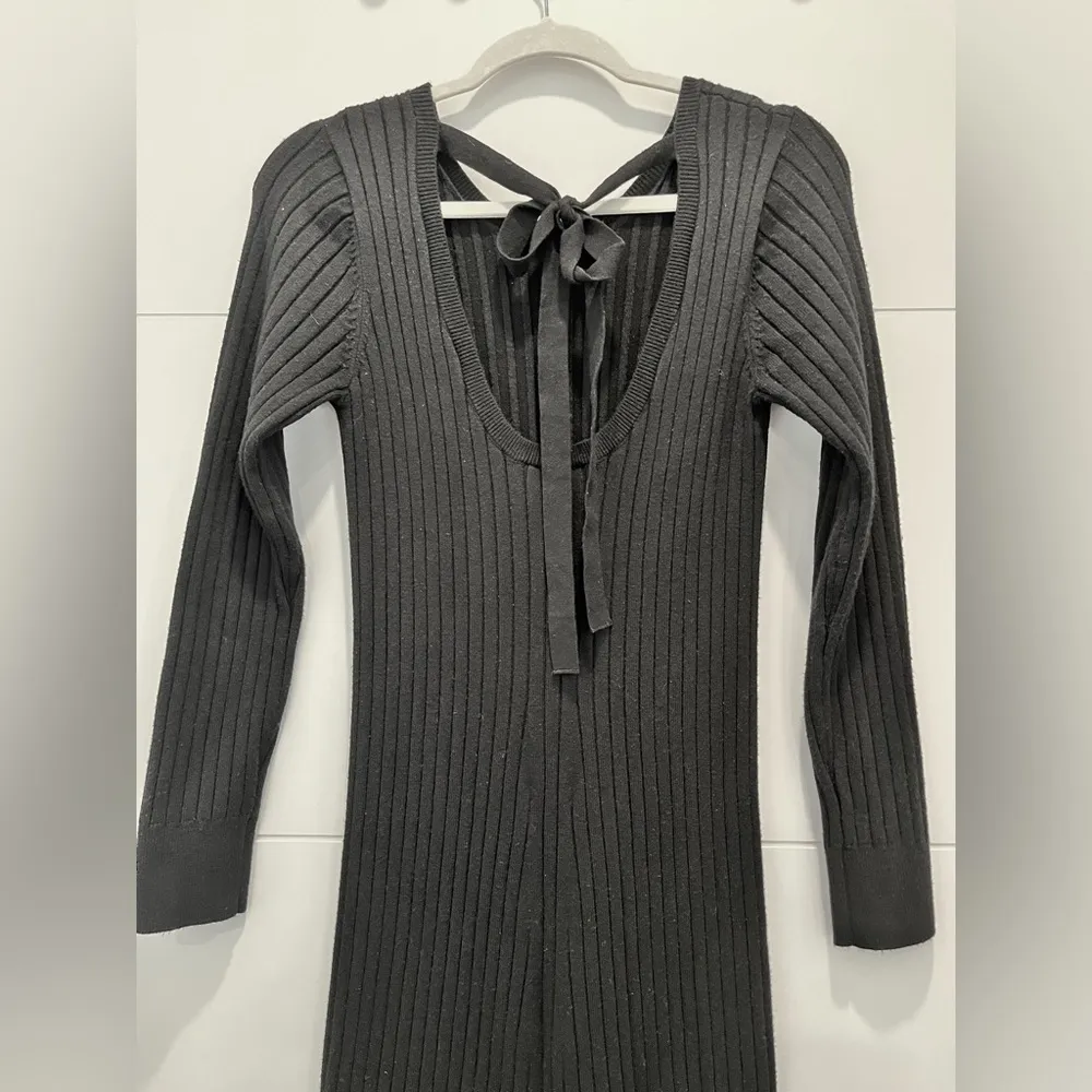 WAYF Dede x Emily BFF Collection Hollie Black Sweater Dress Size XS - Image 5
