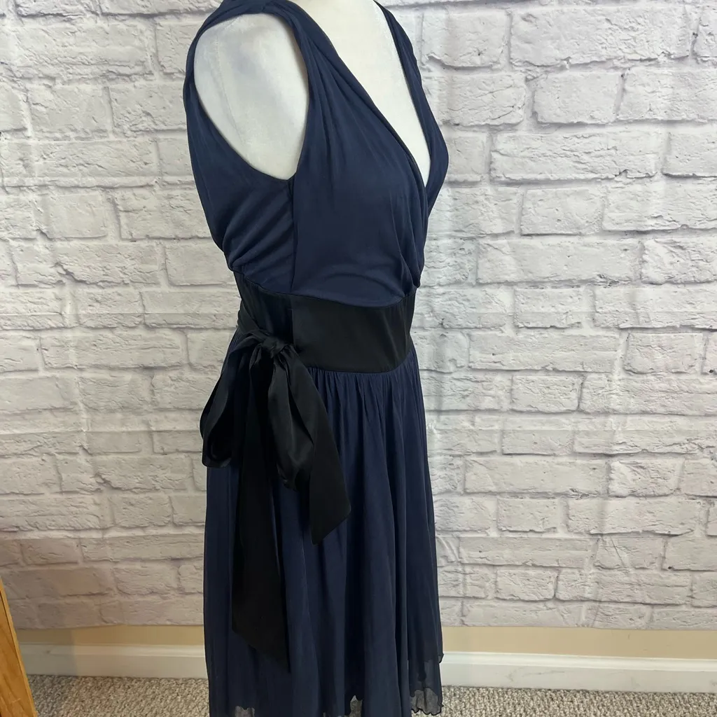 Diane Von Furstenberg 100% Silk Lorelei fairycore wrap dress size 4 READ - Image 4