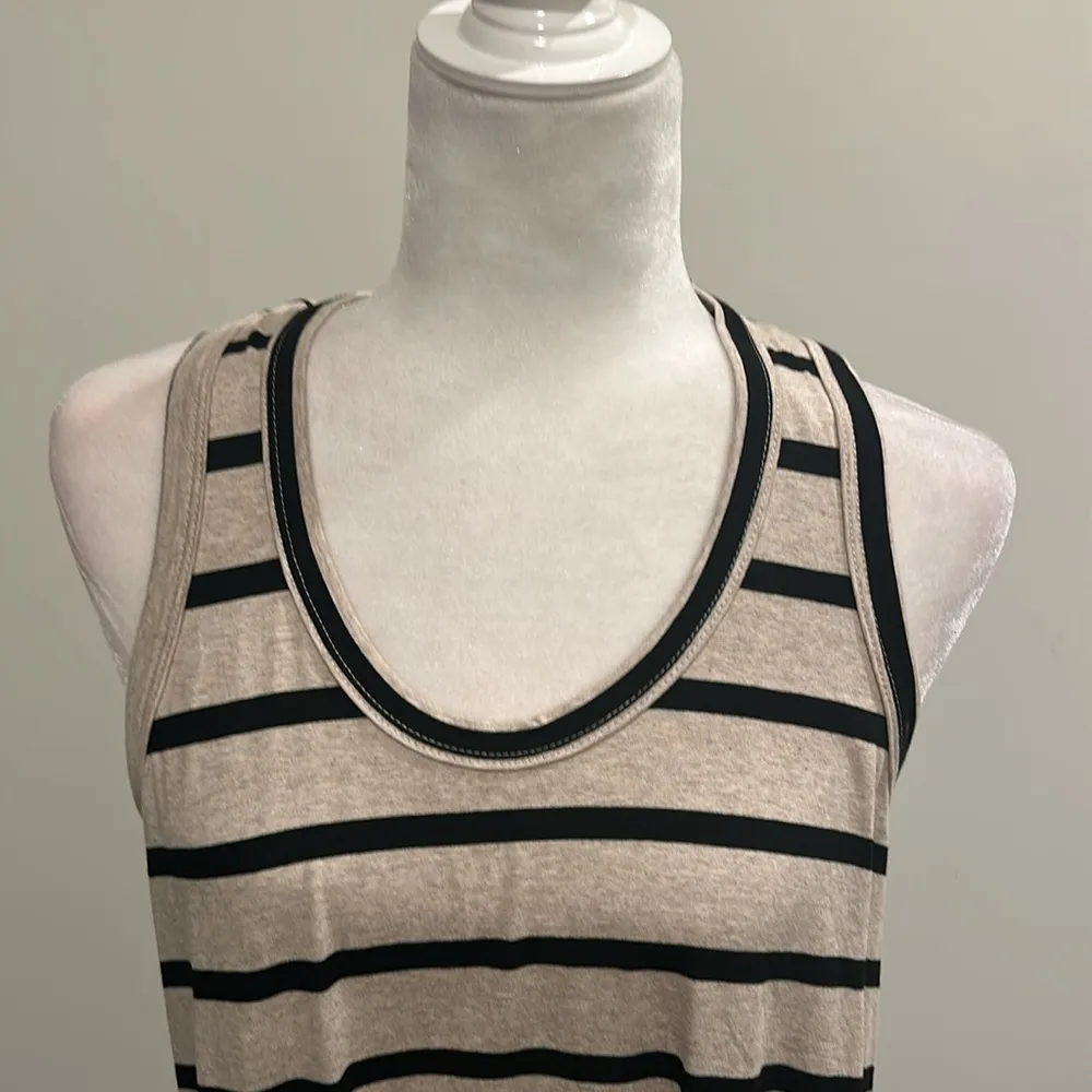 NWT Evereve Flowy Stripe Tank Sz M - Image 3