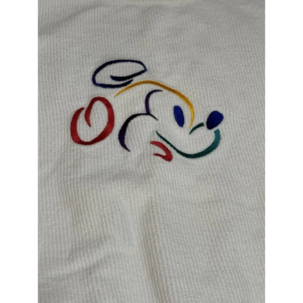 Walt Disney World Crewneck Sweatshirt Size Medium Ribbed Cotton Vacation Travel - Image 5