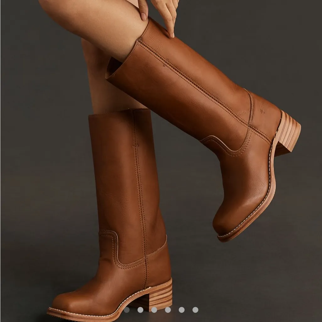 FRYE 14L Campus Tall Boots- Extended Calf- 8.5 US - Image 3