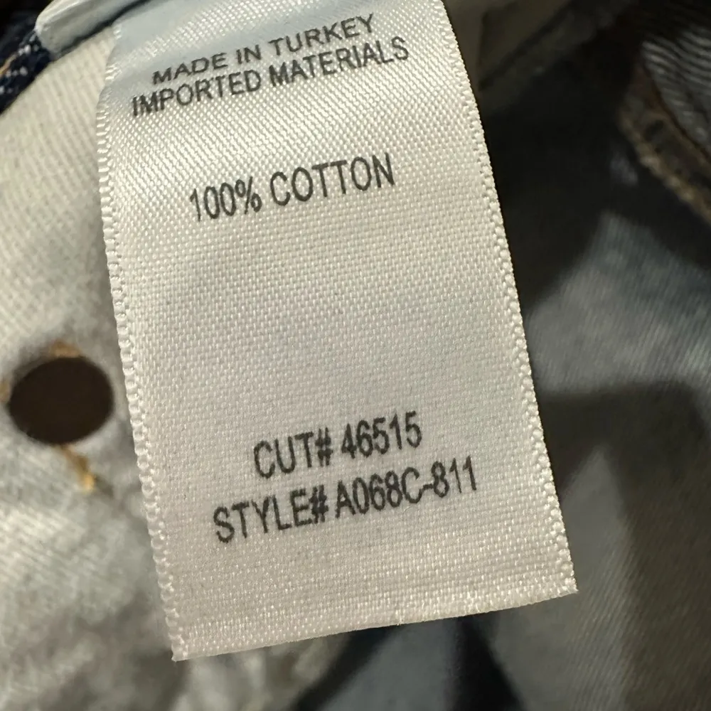 AGOLDE Quinn high rise distressed denim skirt in ransom wash A068C-811 size 28 - Image 6