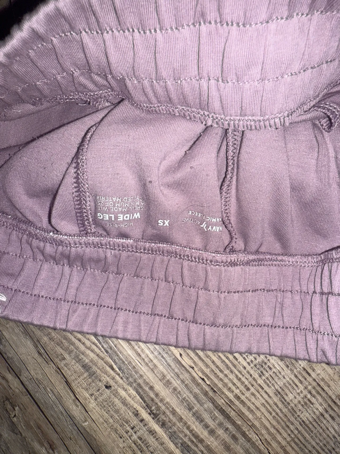 Purple Old Navy Sweatpants - Image 3