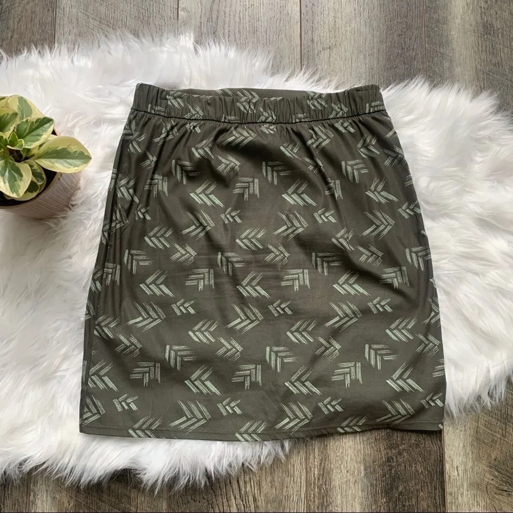 Toad & Co. Whirlwind Wrap Skirt Dark Moss Green XS Green - Image 5