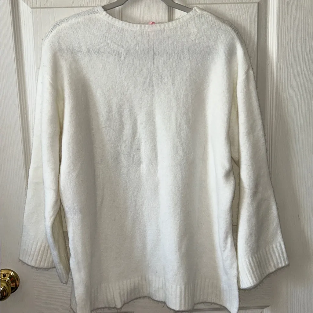 Z Supply Weekender Soft Modern Sweater in Color Sea Salt Size Small‎ - Image 8