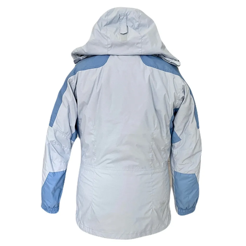 Columbia 4-in-1 Powder Blue Interchange Hooded Jacket, Size M - Image 3