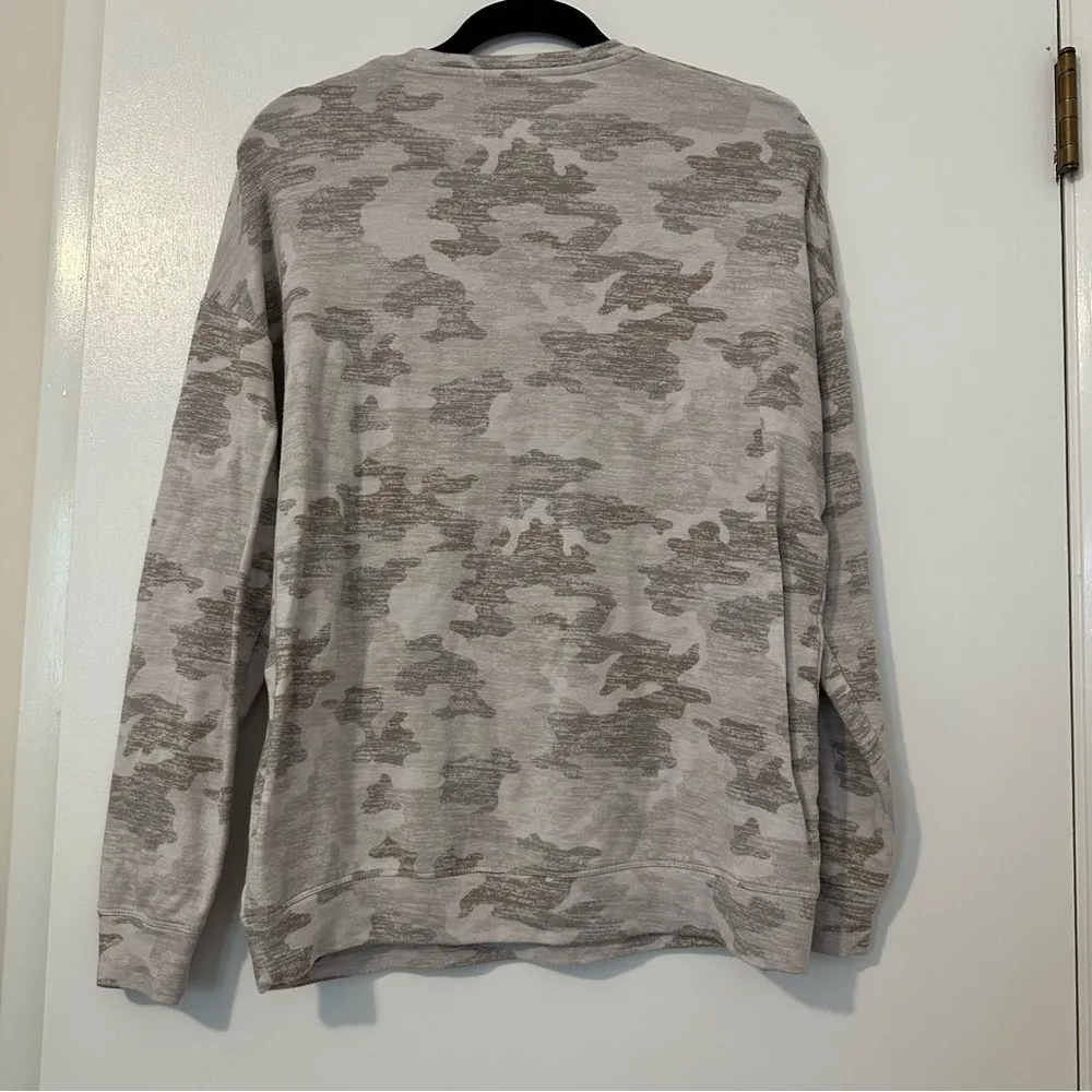 Athleta Pure Luxe Camo Printed Sweatshirt - Image 6