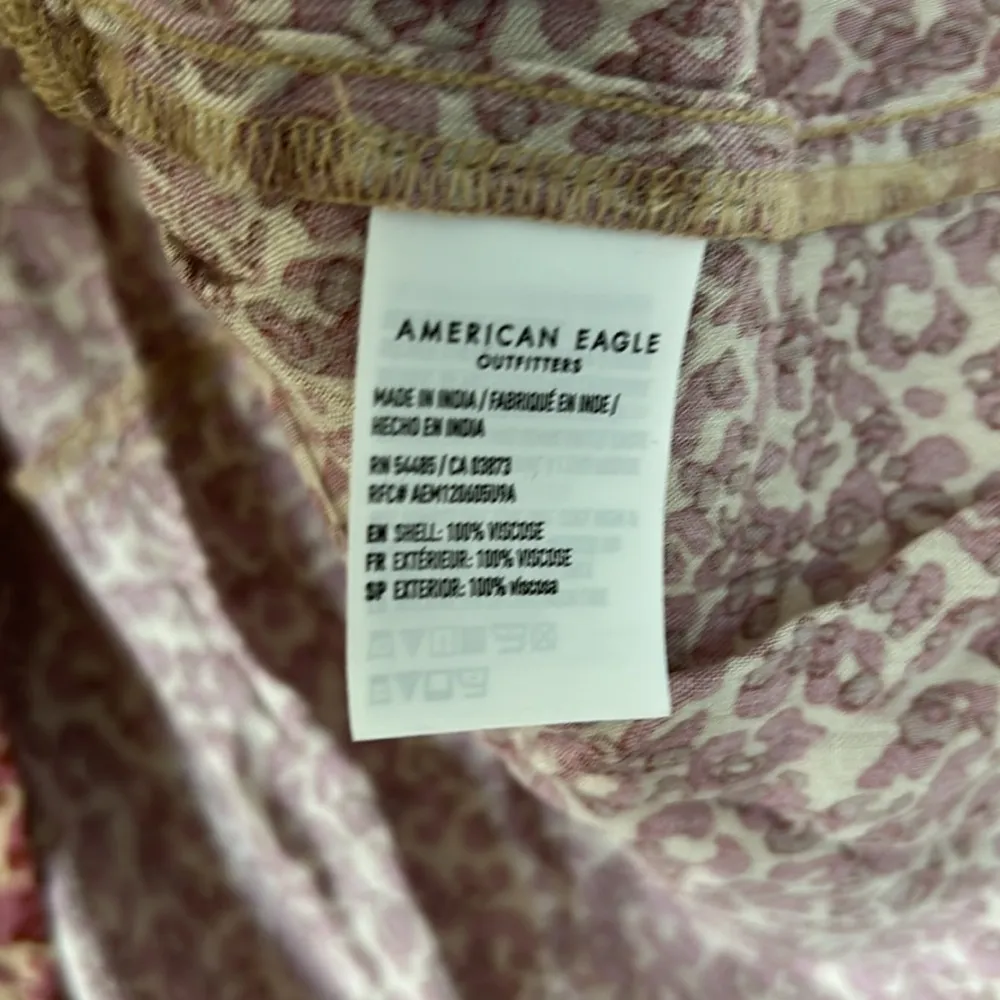 American Eagle Print Off the Shoulder Dress, Small, NWT - Image 6