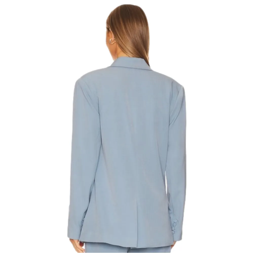 NWT Double Breasted Blazer in Storm WeWoreWhat Large - Image 2