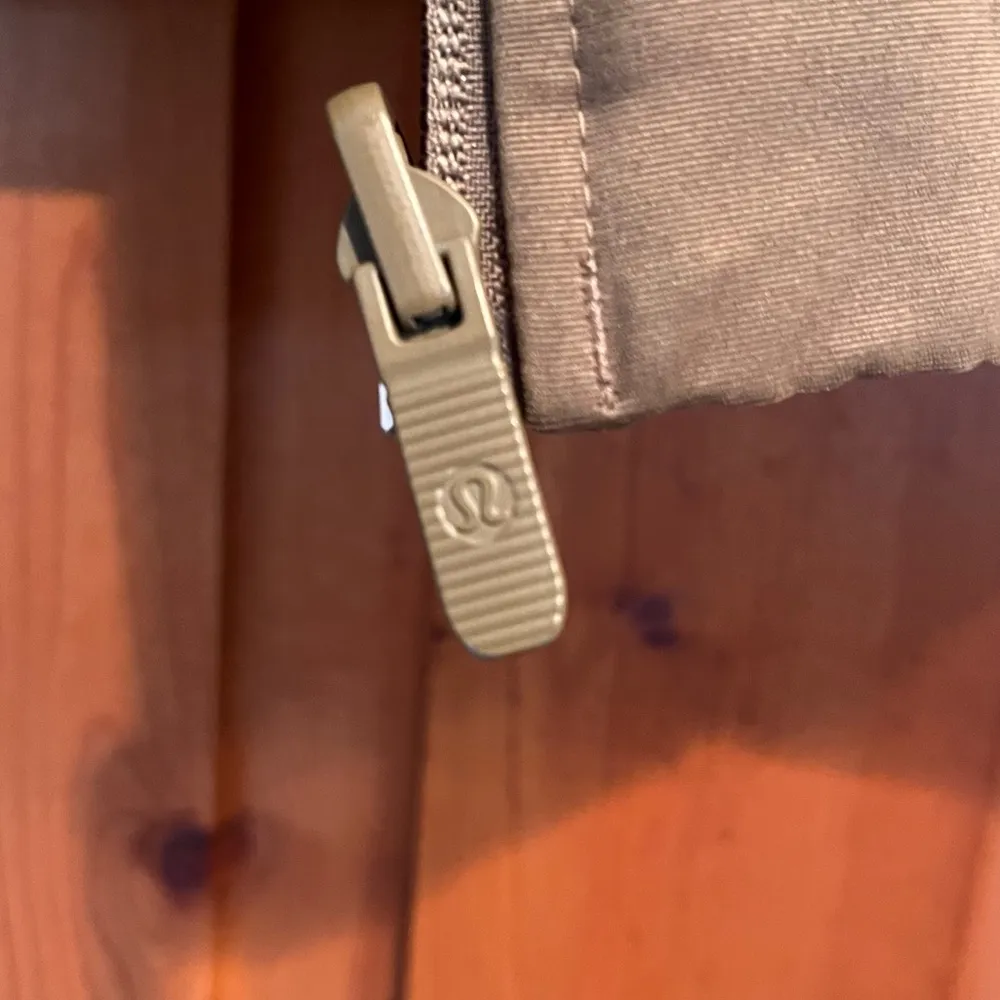 Lululemon Tan Non-Stop Cotton Bomber Jacket - Image 12