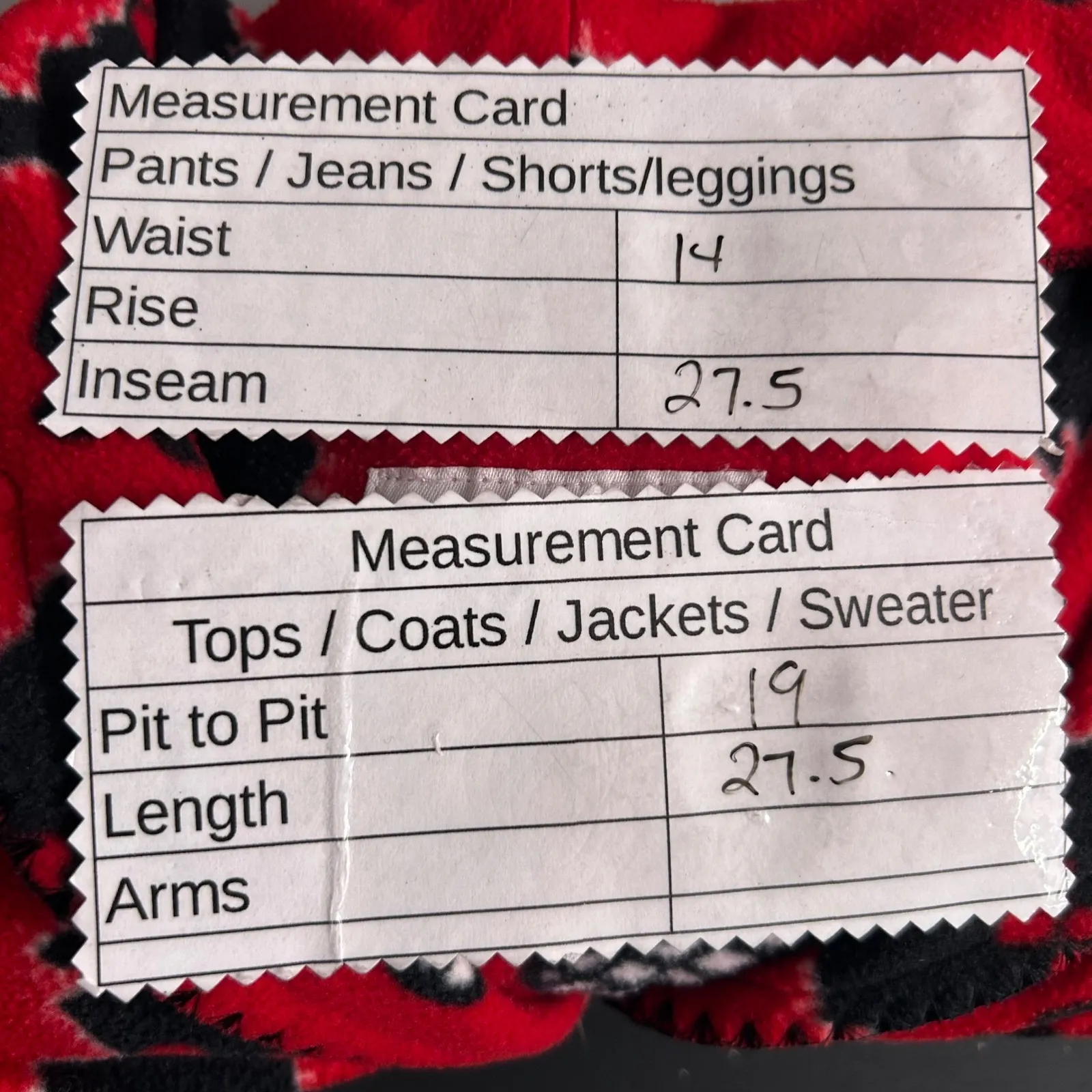 Kathy Ireland Pajama Set Red Small - Image 8