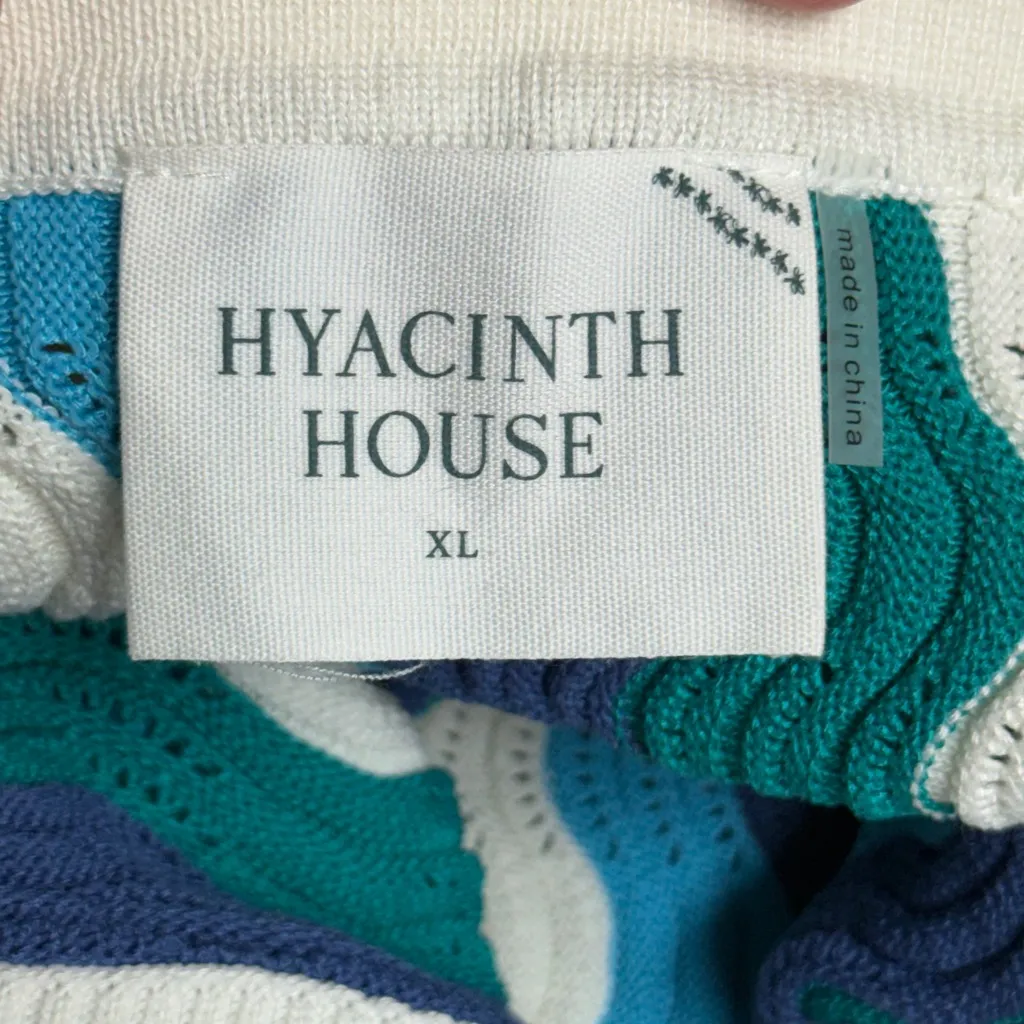 Tuckernuck | Hyacinth House Aqua Wavy Sammie Mini Sweater Dress - Image 9